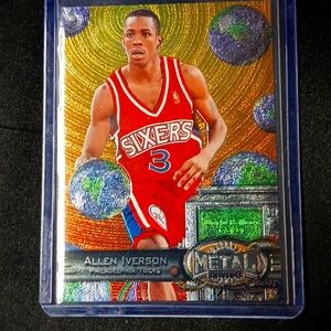 97 Skybox Metal Universe Allen Iverson Card